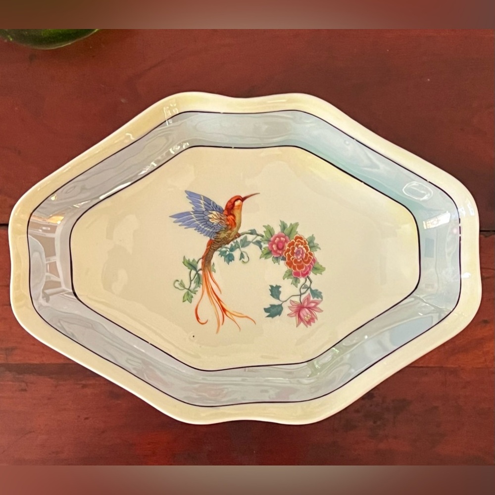 Royal Rudolstadt Porcelain Dish Hand Painted in Germany 1930-1940